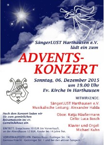 151117 Sängerlust Harthausen Adventskonzert