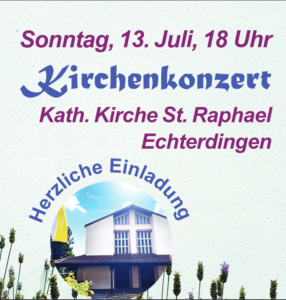 Kirchenkonzert @ Kath. Kirche St. Raphael