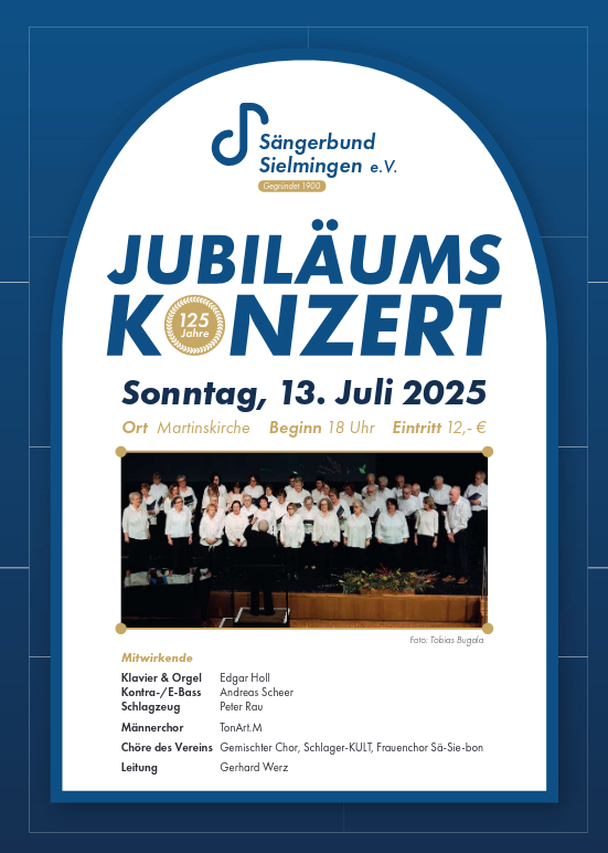 125 Jahre Sängerbund Sielmingen - Jubiläumskonzert @ Martinskirche